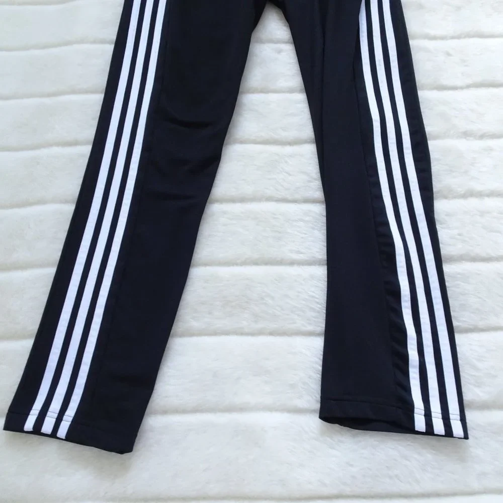 Adidas Athletic Jogging Soft Black Pants Small - Picture 4 of 11